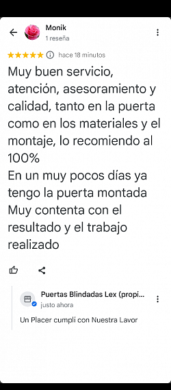 Más de 300 comentarios Avalan nuestra Profesionalidad